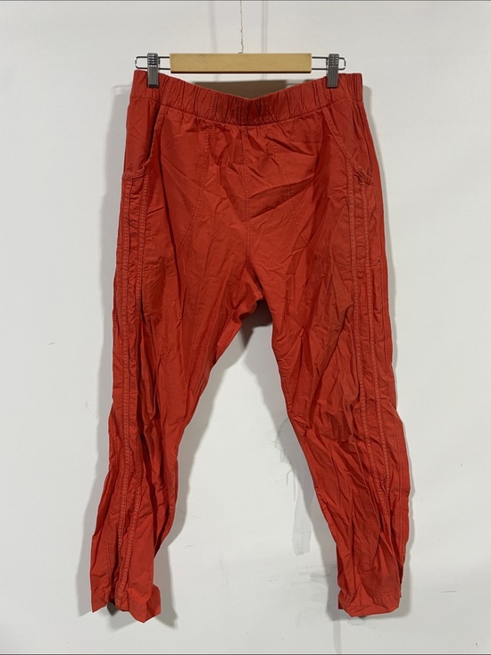 Prairie Underground Pants - Prairie Underground Rust-Red Elastic Waist Joggers
